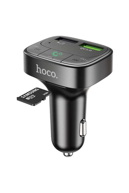Hoco E59 Phone Car Charger  QC3.0 BT FM Transmitter