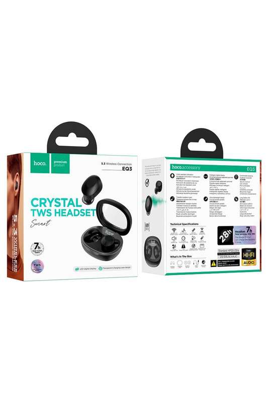 Hoco EQ3 Smart Bluetooth TWS Headset Earbuds