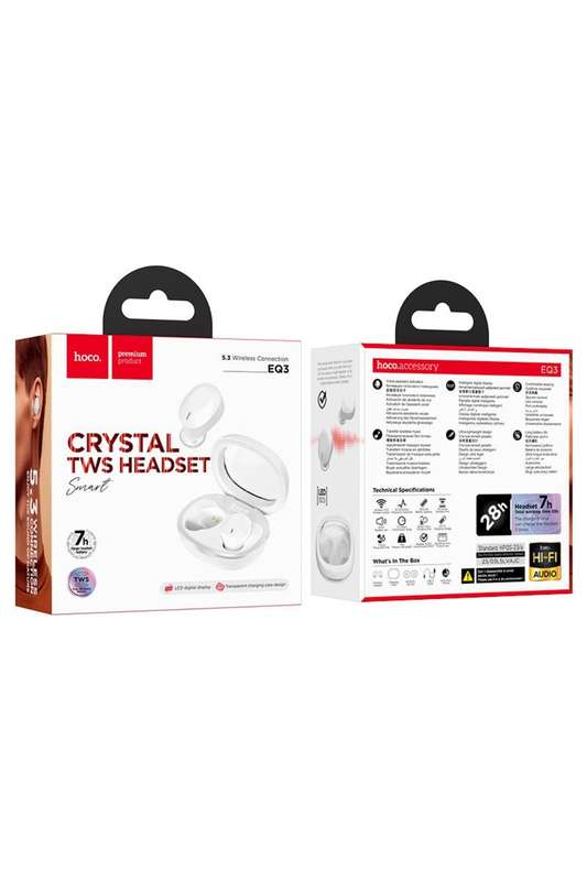 Hoco EQ3 Smart Bluetooth TWS Headset Earbuds