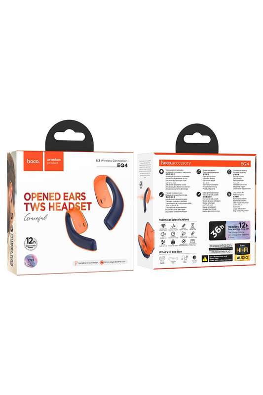 Hoco EQ4 TWS Headset EQ4 Air Conduction Open Ear