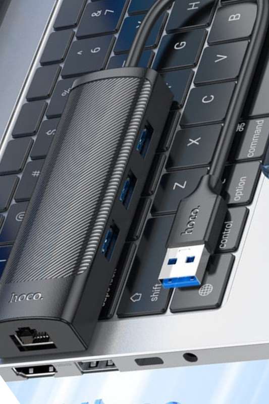 Hoco HB42 USB Hub 3×USB-A3.0 USB Ports
