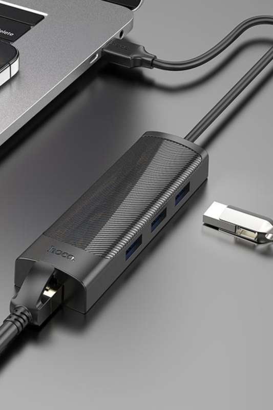 Hoco HB42 USB Hub 3×USB-A3.0 USB Ports