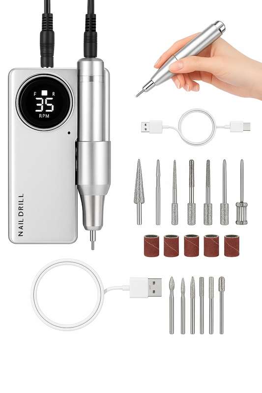 Professional Electric Rechargeable Portable Nail Drill Machine