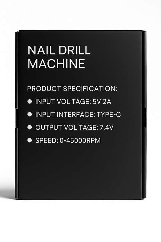 Professional Electric Rechargeable Portable Nail Drill Machine