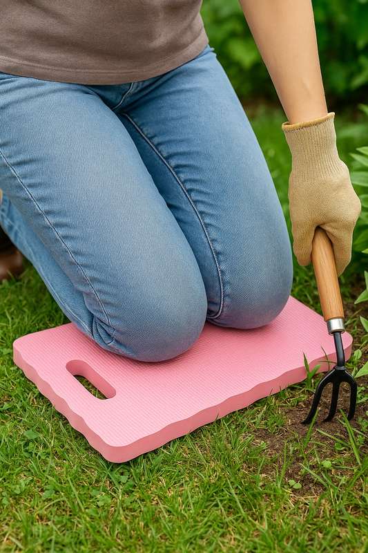 Senza® Foam Heavy Duty Knee Pad Preventing Cold From Floor