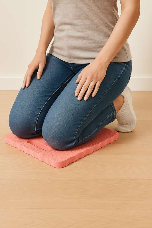 Senza® Foam Heavy Duty Knee Pad Preventing Cold From Floor