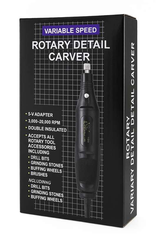 Senza® Profesional Mini Electric Multi-Purpose Nail Drill Engraving Tool Set