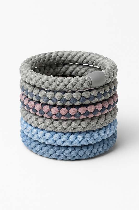 Senza® Ruche Stretch Hairbands 8 Pack