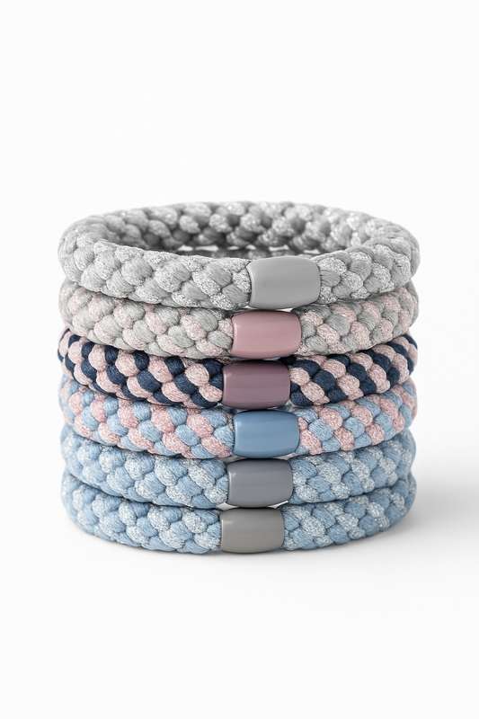 Senza® Ruche Stretch Hairbands 8 Pack
