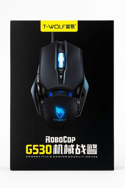 T-Wolf RoboCop Competitive Gaming Mouse G530