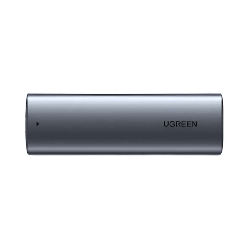 UGREEN CM400-10902 Type-C to M.2 M-KEY PCIe NVMe SSD Enclosure - Silver