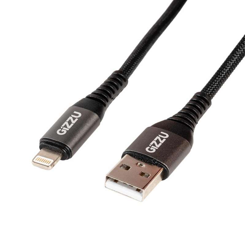 GIZZU 12W USB to Lightning 2m Cable