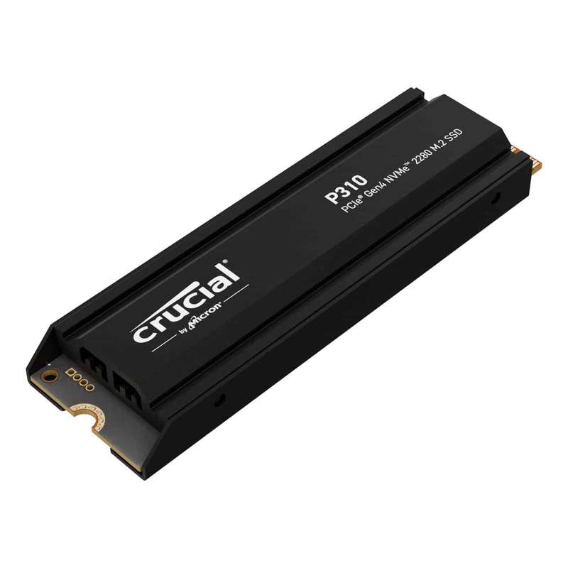 Crucial P310 2TB M.2 NVMe SSD with Heatsink