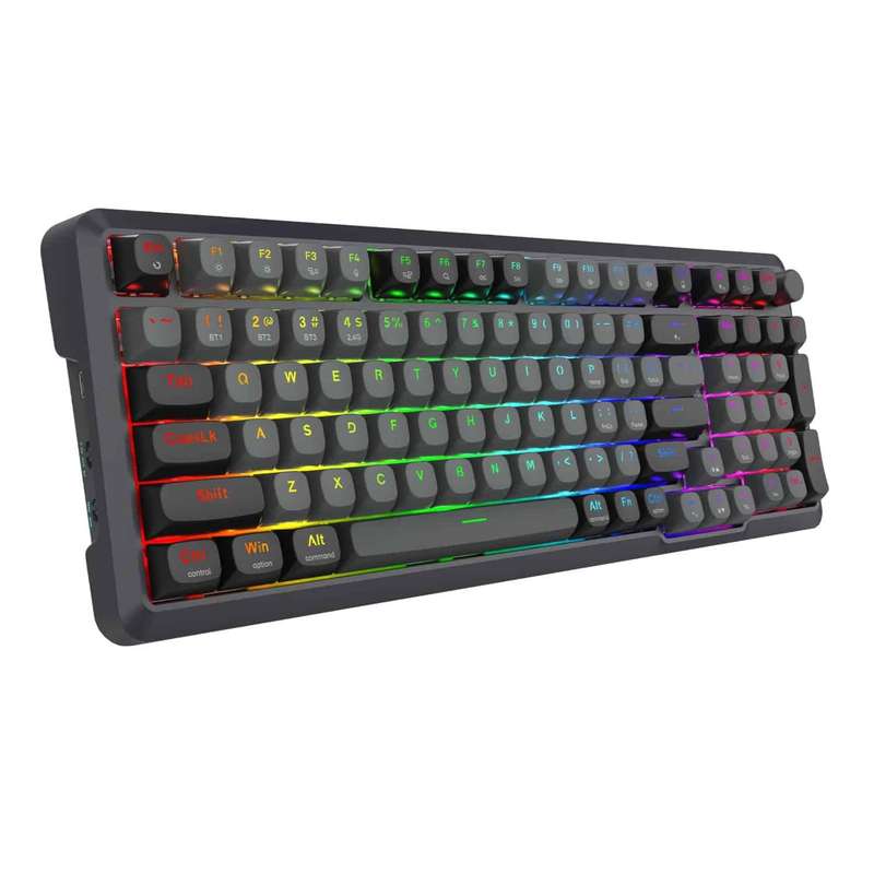 Redragon BREAGI PRO K688 98+1 Gasket Wireless Mechanical Keyboard (Triple Mode, RGB, Hot-Swappabl...