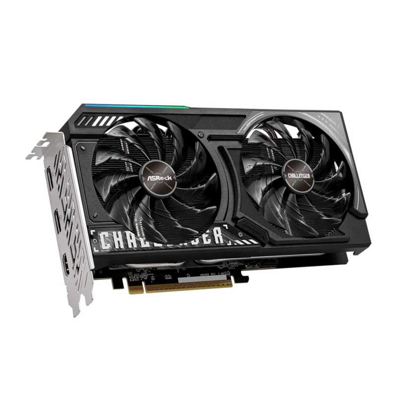 ASRock Radeon&#x2122; RX 9060 XT Challenger 16GB OC Graphics Card (RDNA&#x2122; 4, PCIe 5.0)