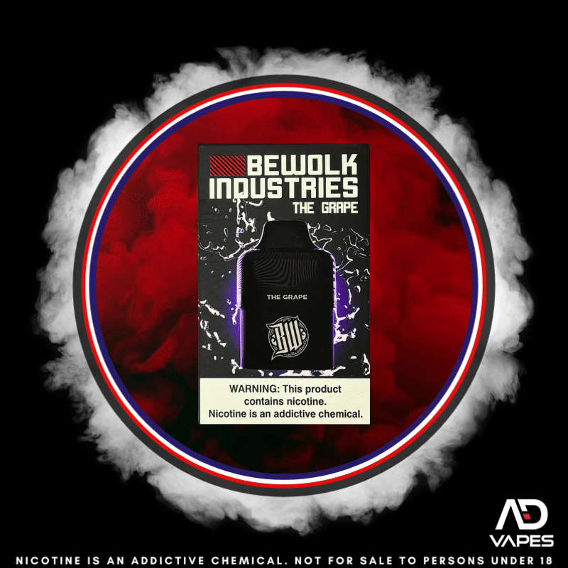 Bewolk Industries Replacement Pod 6000 The Grape 50mg