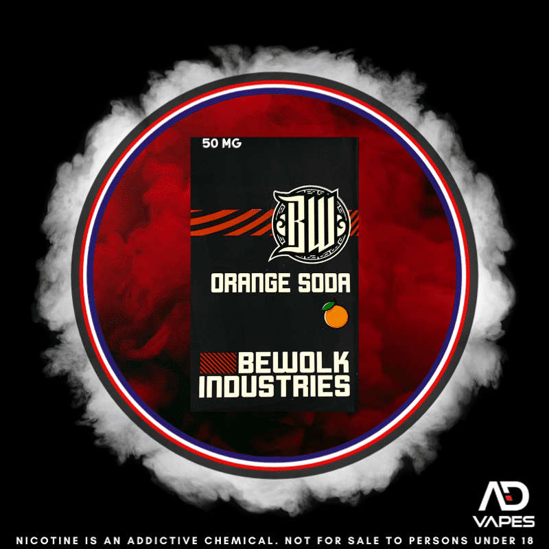 Bewolk Industries Replacement Pod 6000 Orange Soda 50mg
