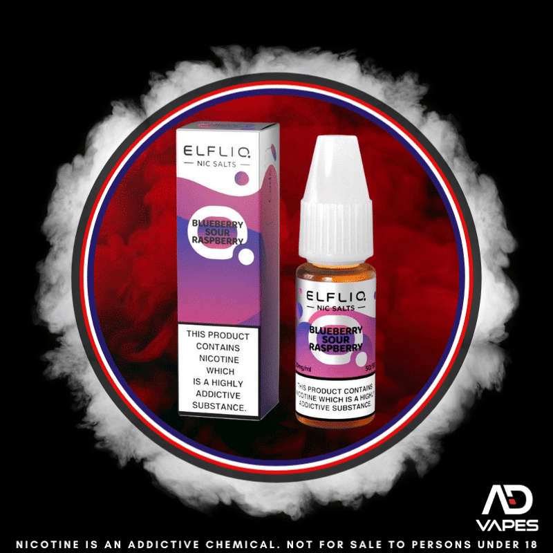 ELFLIQ by Elf Bar Blueberry Sour Raspberry 50mg 30ml