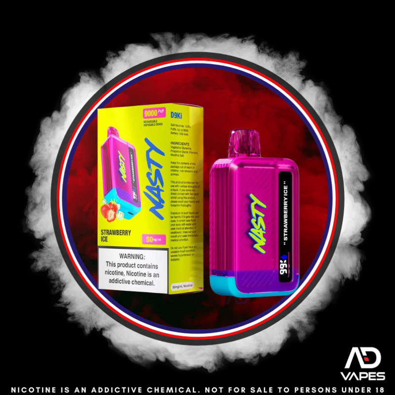 Nasty Bar 9000 50mg Strawberry Ice