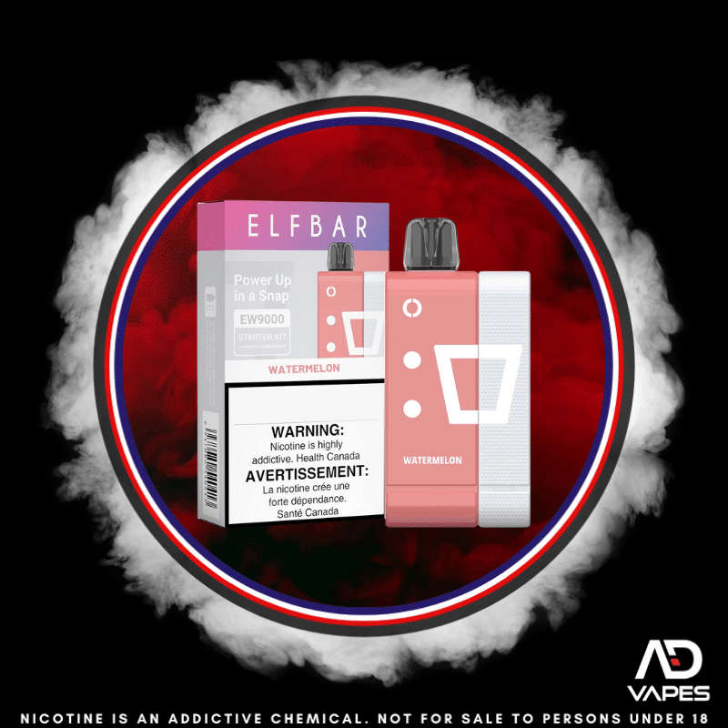Elf Bar EW9000 50mg Kit Watermelon Pod + Battery