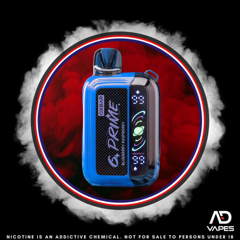 Oxbar G Prime 25K 50mg Blueberry Raspberry