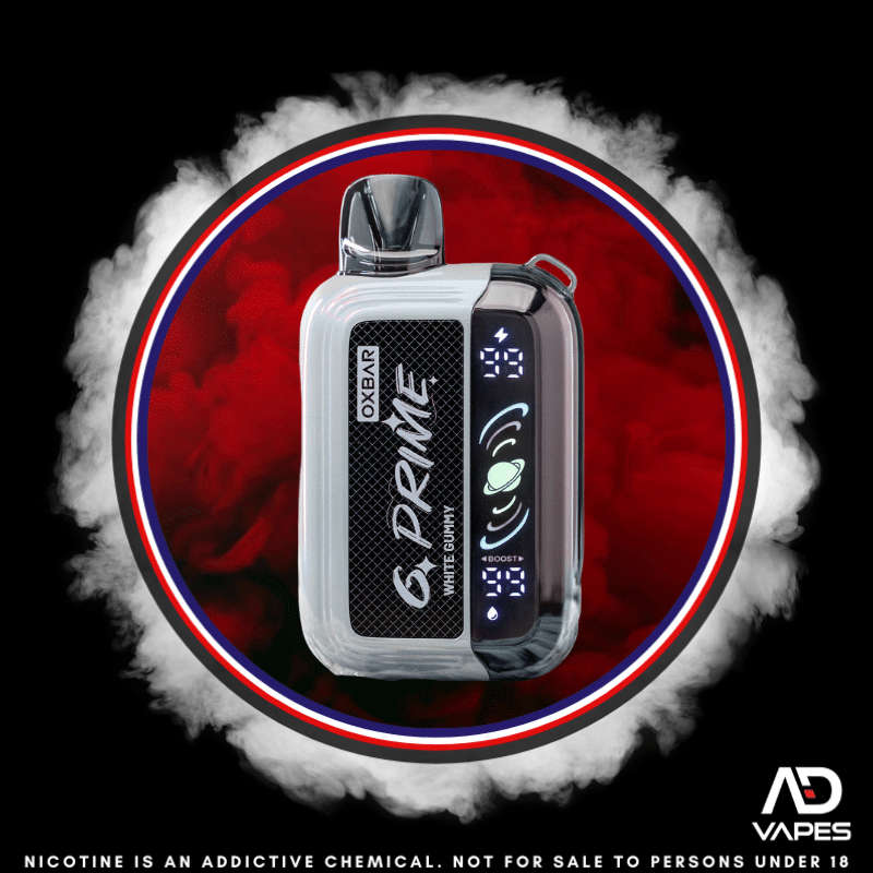 Oxbar G Prime 25K 50mg White Gummy