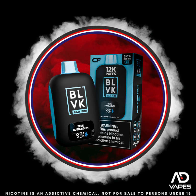BLVK Bar Mini 12k 50mg Blue Bubblegum