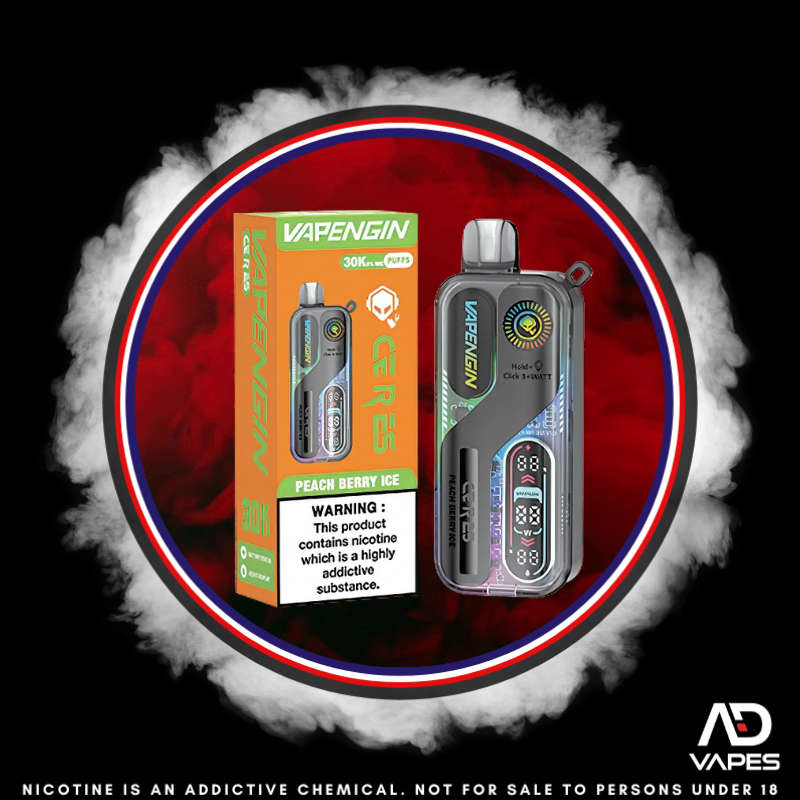 Vapengin Ceres 30K 50mg Peach Berry Ice