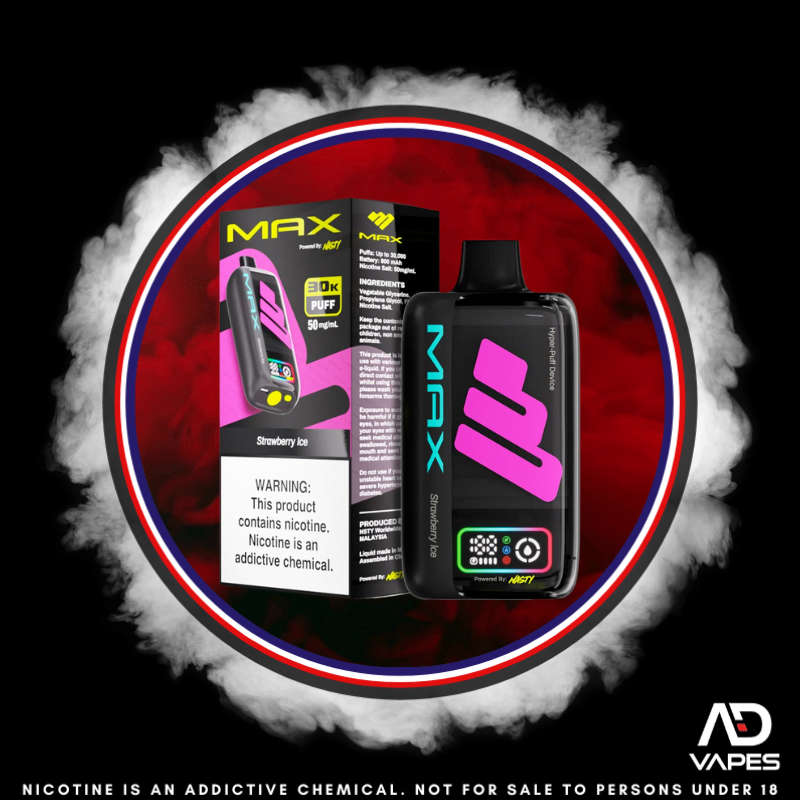 Nasty MAX 30K 50mg Strawberry Ice