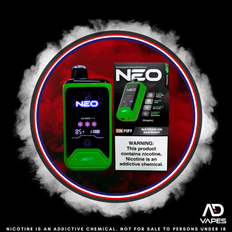 Nasty NEO 25K 50mg Watermelon Raspberry