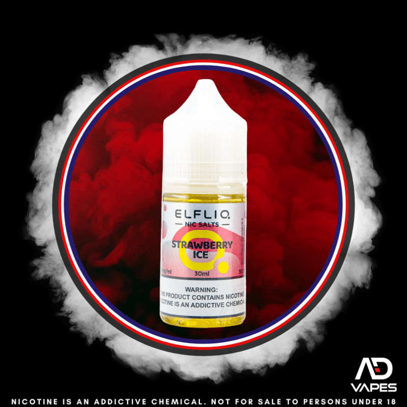 ELFLIQ by Elf Bar Strawberry Ice 50mg 30ml
