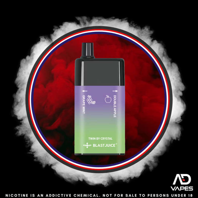 Blast Juice 9000 35mg Grape Mint & Double Apple