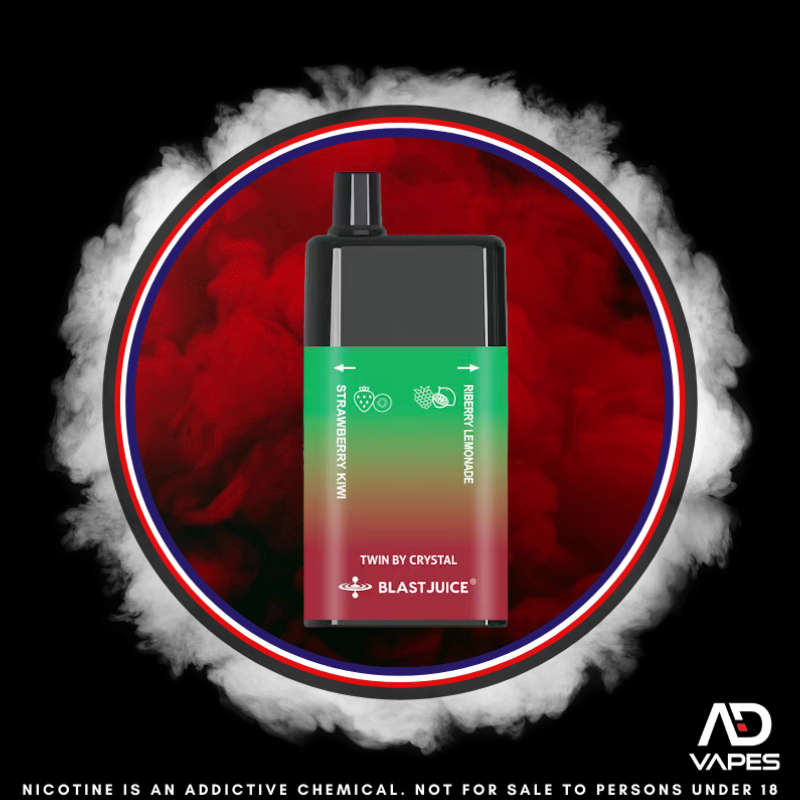 Blast Juice 9000 35mg Strawberry Kiwi & Riberry Lemonade