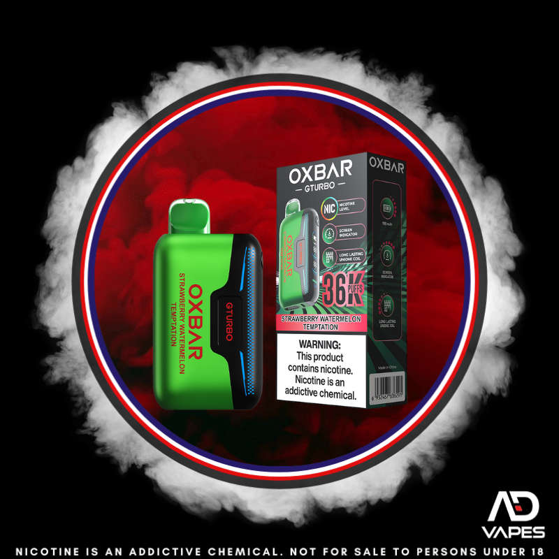 Oxbar GTurbo 36K 50mg Strawberry Watermelon Temptation