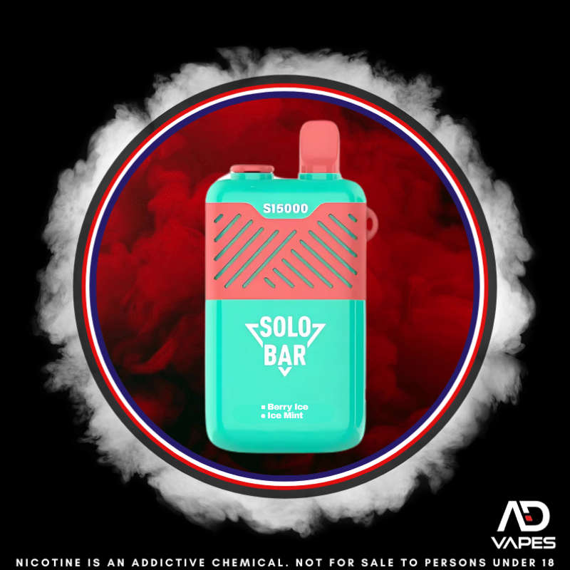 Solo Bar S15000 50mg Berry Ice & Ice Mint