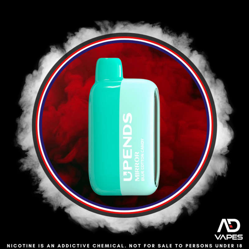 Upends Mirror 6500 50mg Blue Cotton Candy