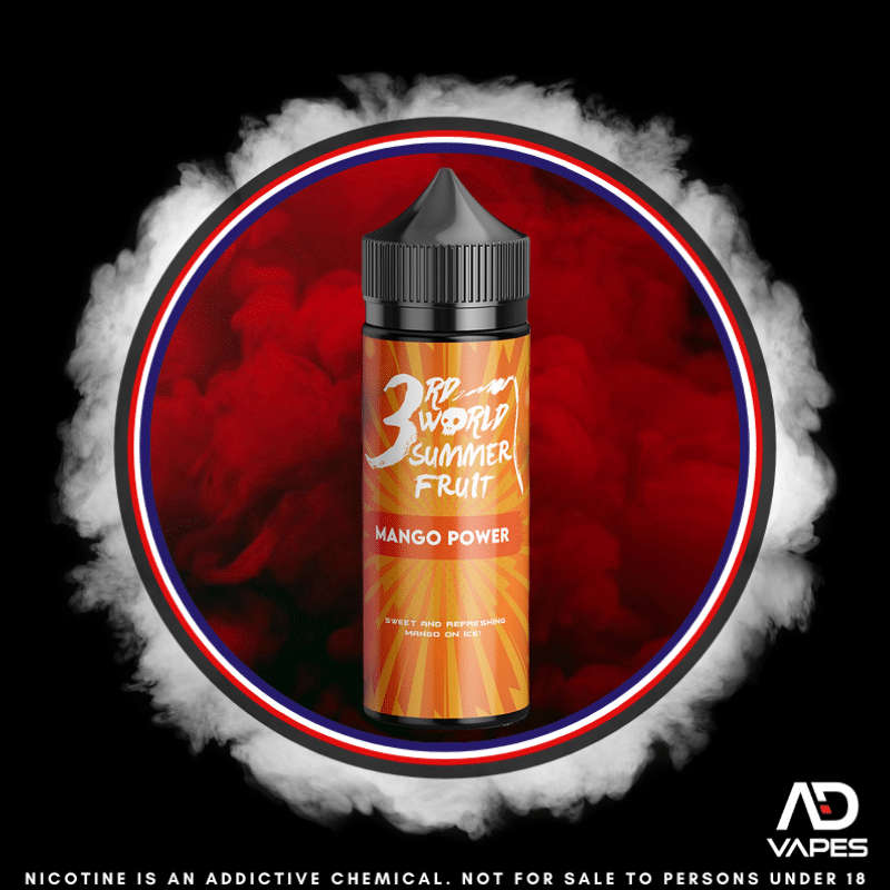 Cosmic Dropz 3rd World Summer Fruit Mango Power 120ml Flavour Shot
