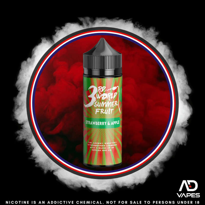 Cosmic Dropz 3rd World Summer Fruit Strawberry & Apple 120ml Flavour Shot