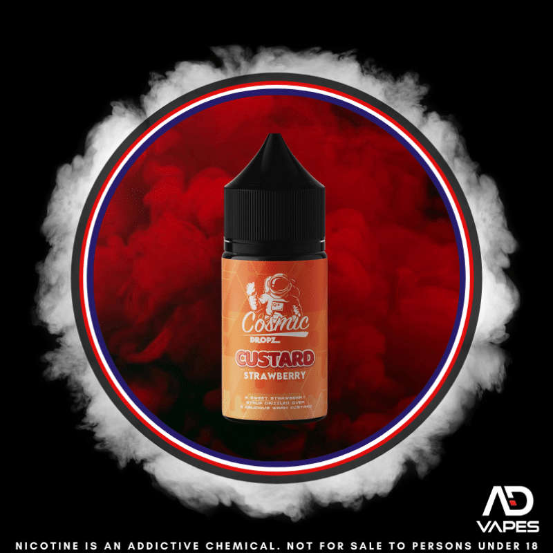Cosmic Dropz Custard Strawberry 30ml Flavour Shot