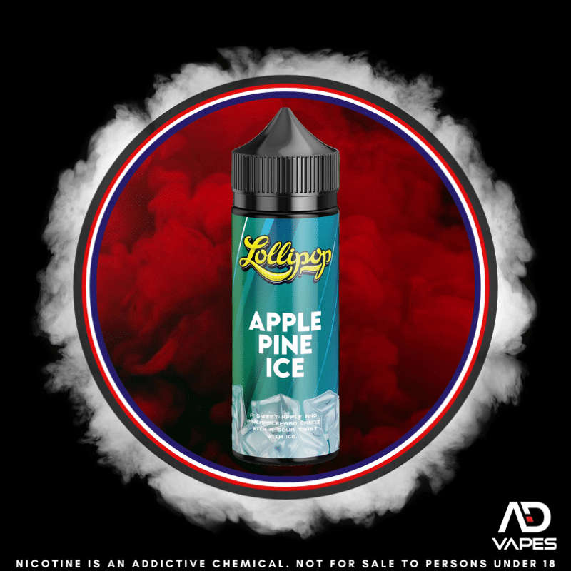 Cosmic Dropz Lollipop Apple Pine Ice 120ml Flavour Shot