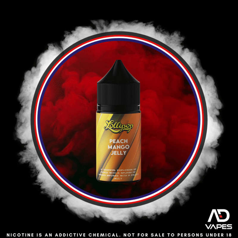 Cosmic Dropz Lollipop Peach Mango Jelly 30ml Flavour Shot