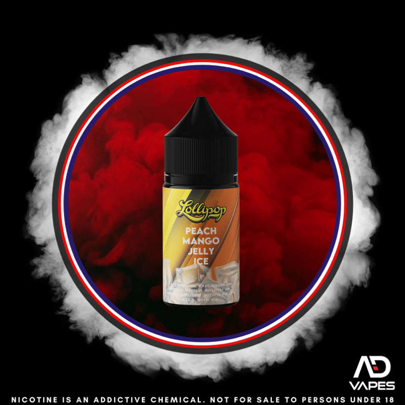 Cosmic Dropz Lollipop Peach Mango Jelly Ice 30ml Flavour Shot
