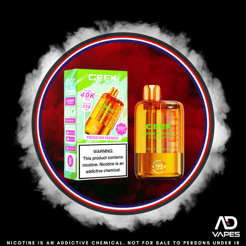 Keystone Geek Cyber Tank 40K 50mg Mexican Mango