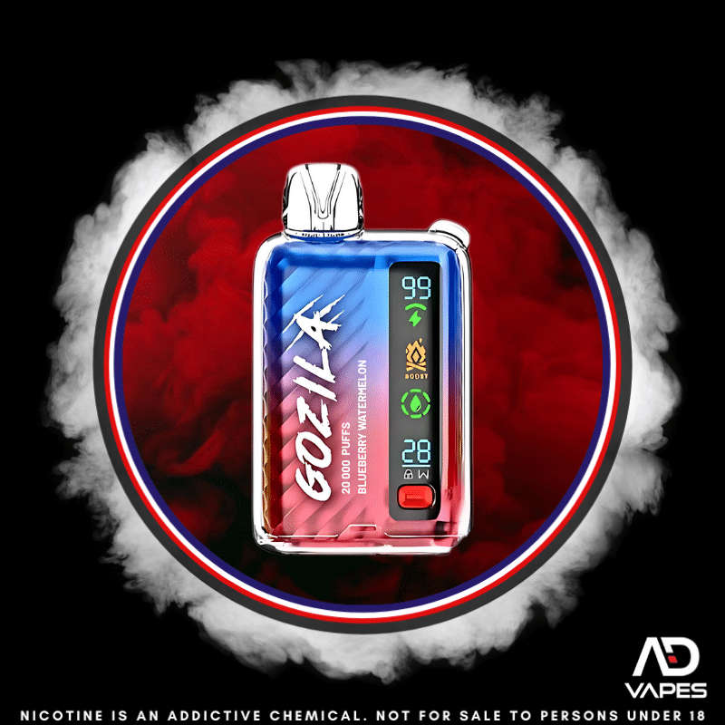 Keystone Gozila 20K 30mg Blueberry Watermelon