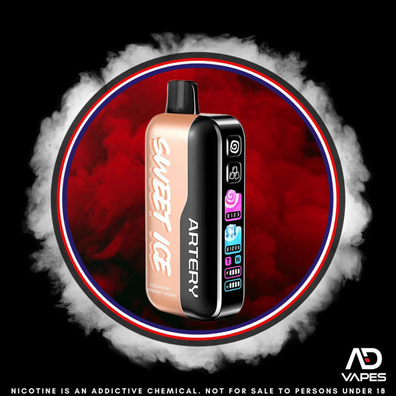 Artery CL6 Sweet+Ice 50K 50mg Strawberry Raspberry Cherry