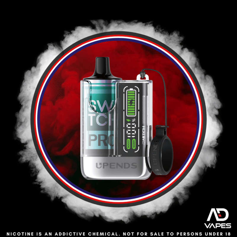 Upends Switch Pro Kit 12K 50mg Mint Ice Pod + Battery