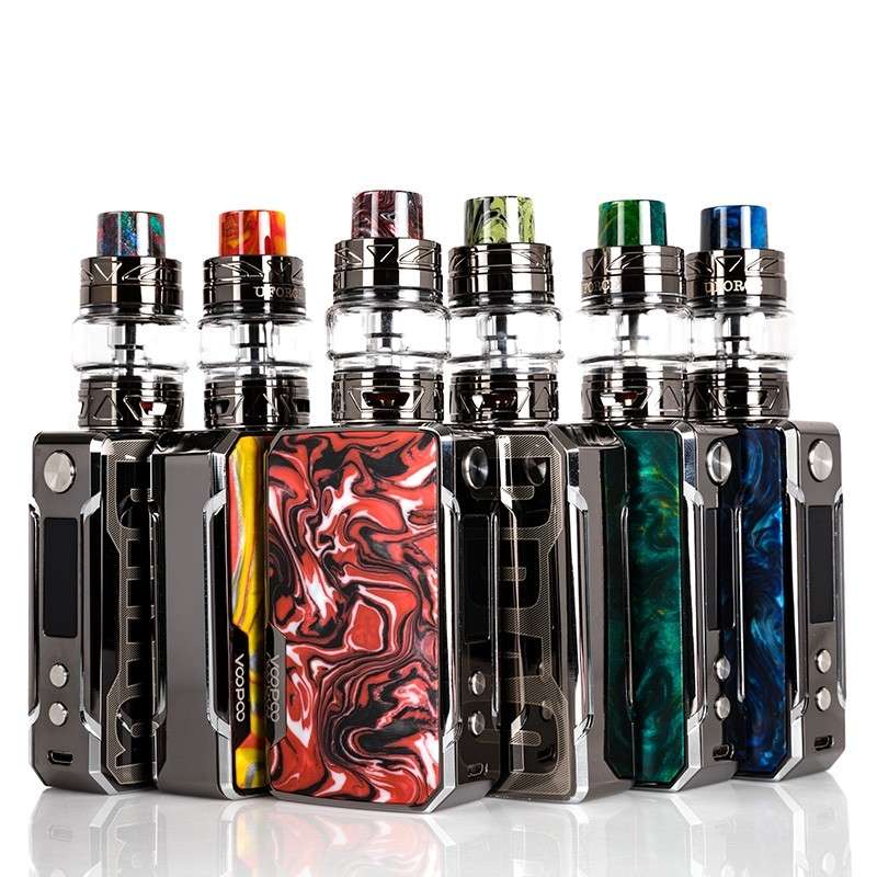 VOOPOO DRAG 2 Platinum 177W TC Kit WITH Uforce T2 Tank - VooPoo B- Fire Cloud