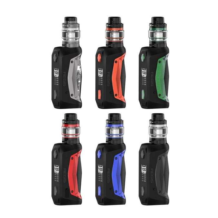 GeekVape Aegis Solo 100W TC Kit with Cerberus Tank - GeekVape Gunmetal