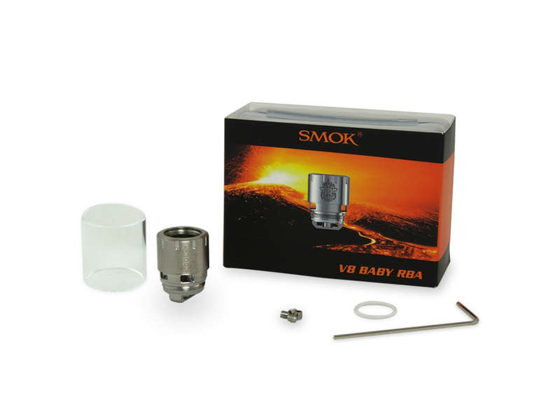 RBA Deck for Smok TFV8 Baby Beast and Big Baby Beast (Big Baby Beast Glass not included) - Smok