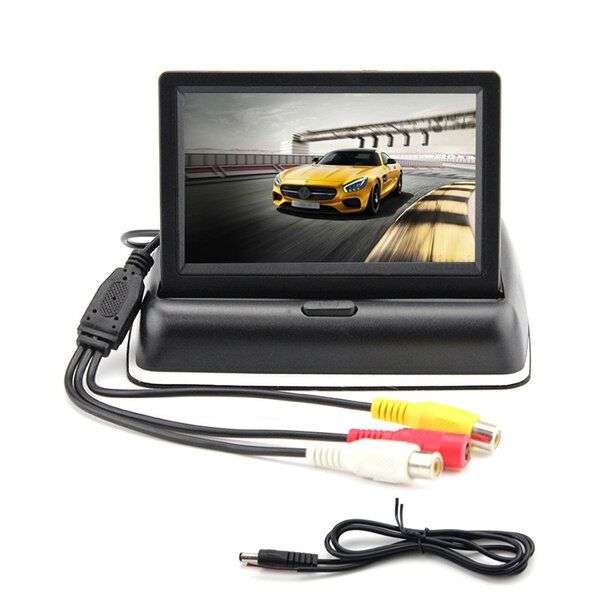 Folding Car Backup Screen